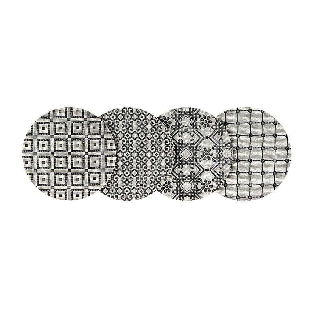 An image of Vista Alegre Calçada Portuguesa Dessert Plates - Set of 4