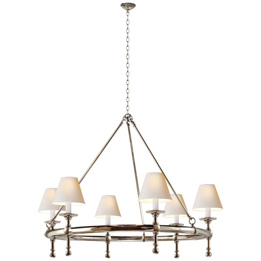 Visual Comfort E.F. Chapman Classic Ring Chandelier