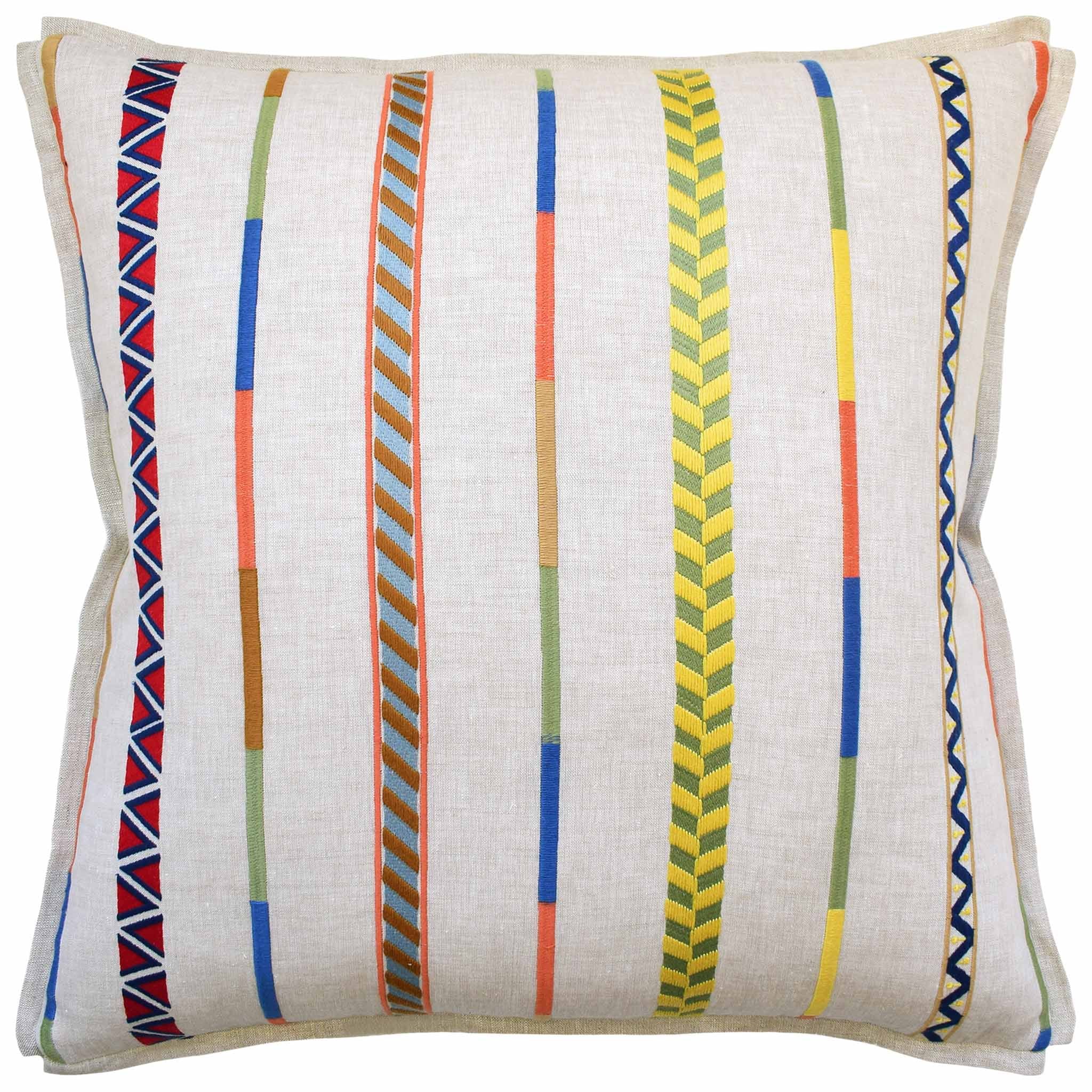 Ryan Studio Decorative Pillow - Backdrop Coral/ Sage