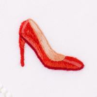 An image of Henry Handwork Diva Cocktail Napkins - Set of 4