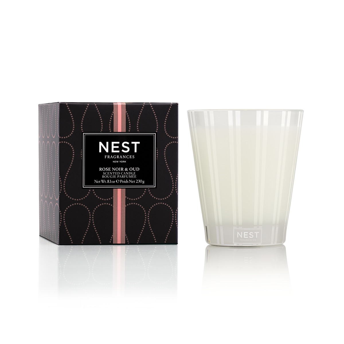 An image of Nest Fragrances Rose Noir & Oud Classic Candle 8.1 oz