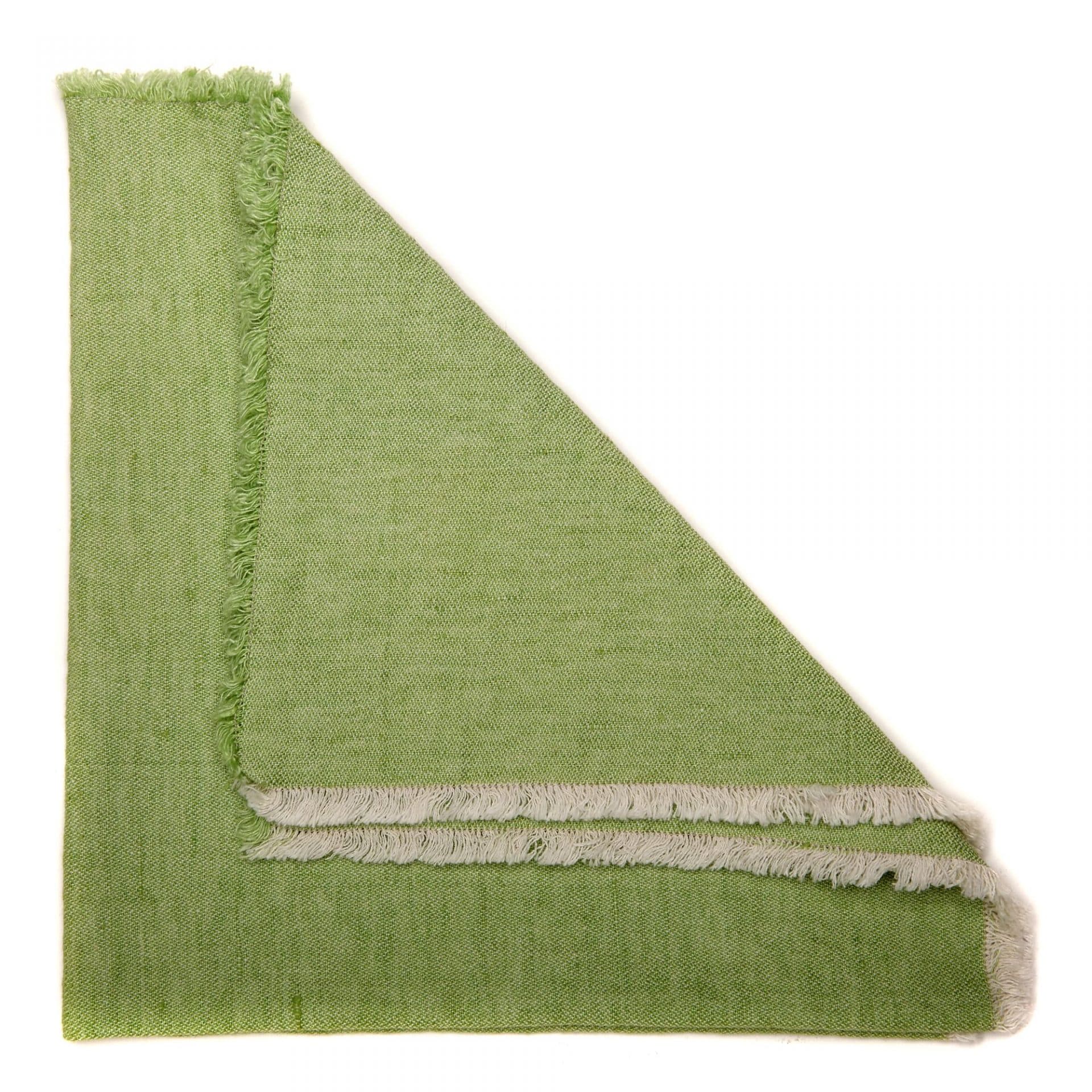 Deborah Rhodes Washed Fringe Napkin - Set of 4