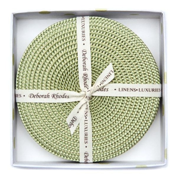 Deborah Rhodes Ikat Weave Coasters - Set of 4