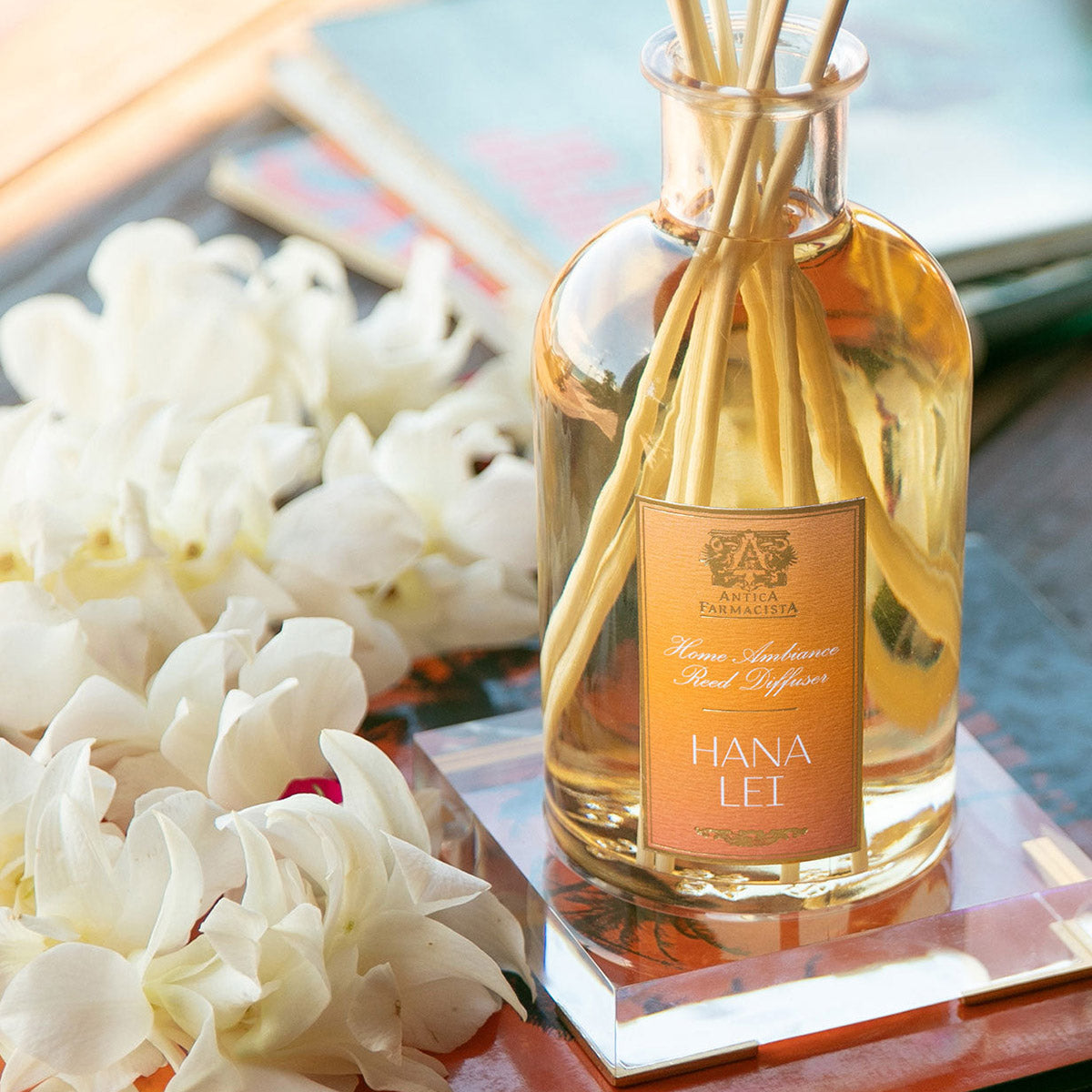 An image of Antica Farmacista Hana Lei Reed Diffuser 8.5 fl oz