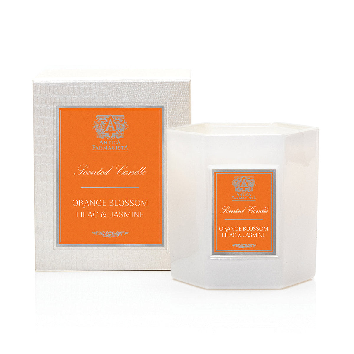An image of Antica Farmacista Orange, Blossom Lilac & Jasmine Candle 9 oz