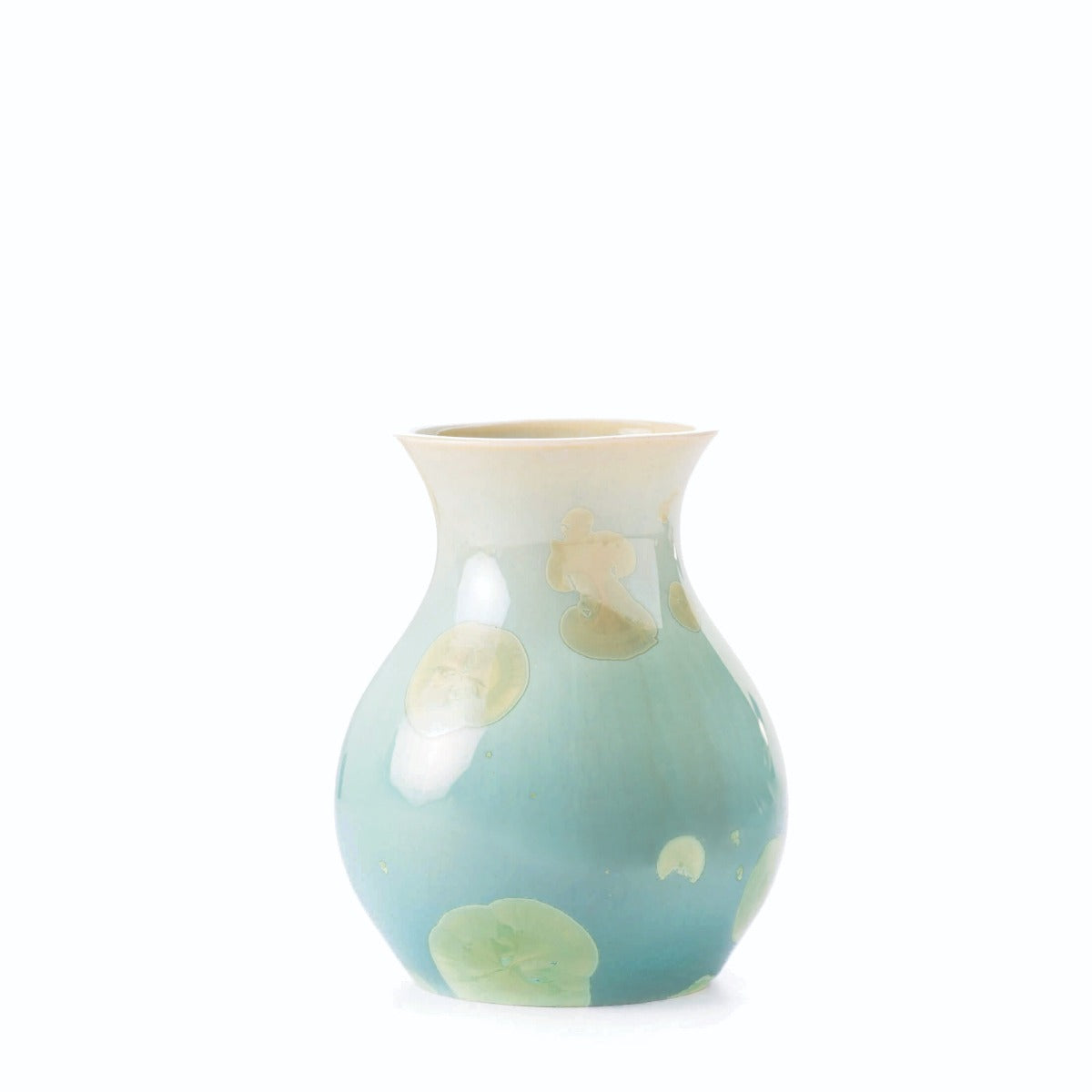 An image of Simon Pearce Curio Crystalline Bud Vase - Jade