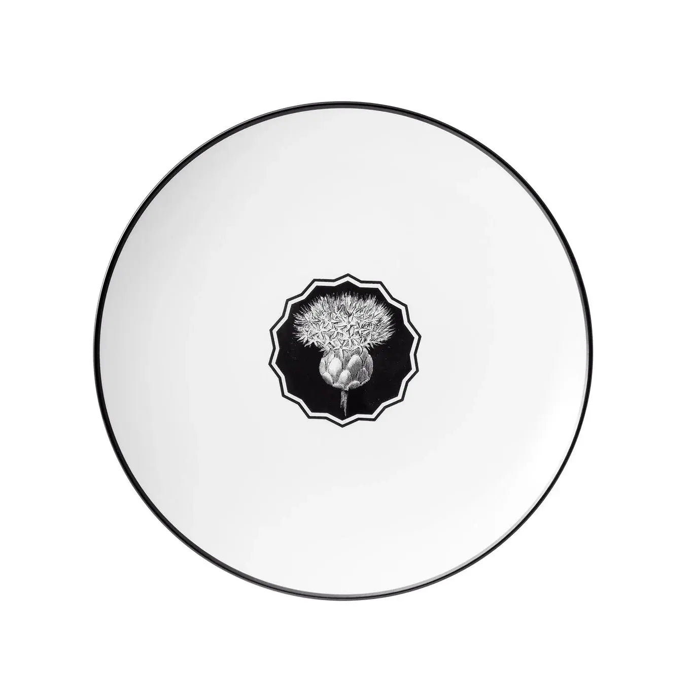 Vista Alegre Christian Lacroix Herbariae Collection Dessert Plate in White