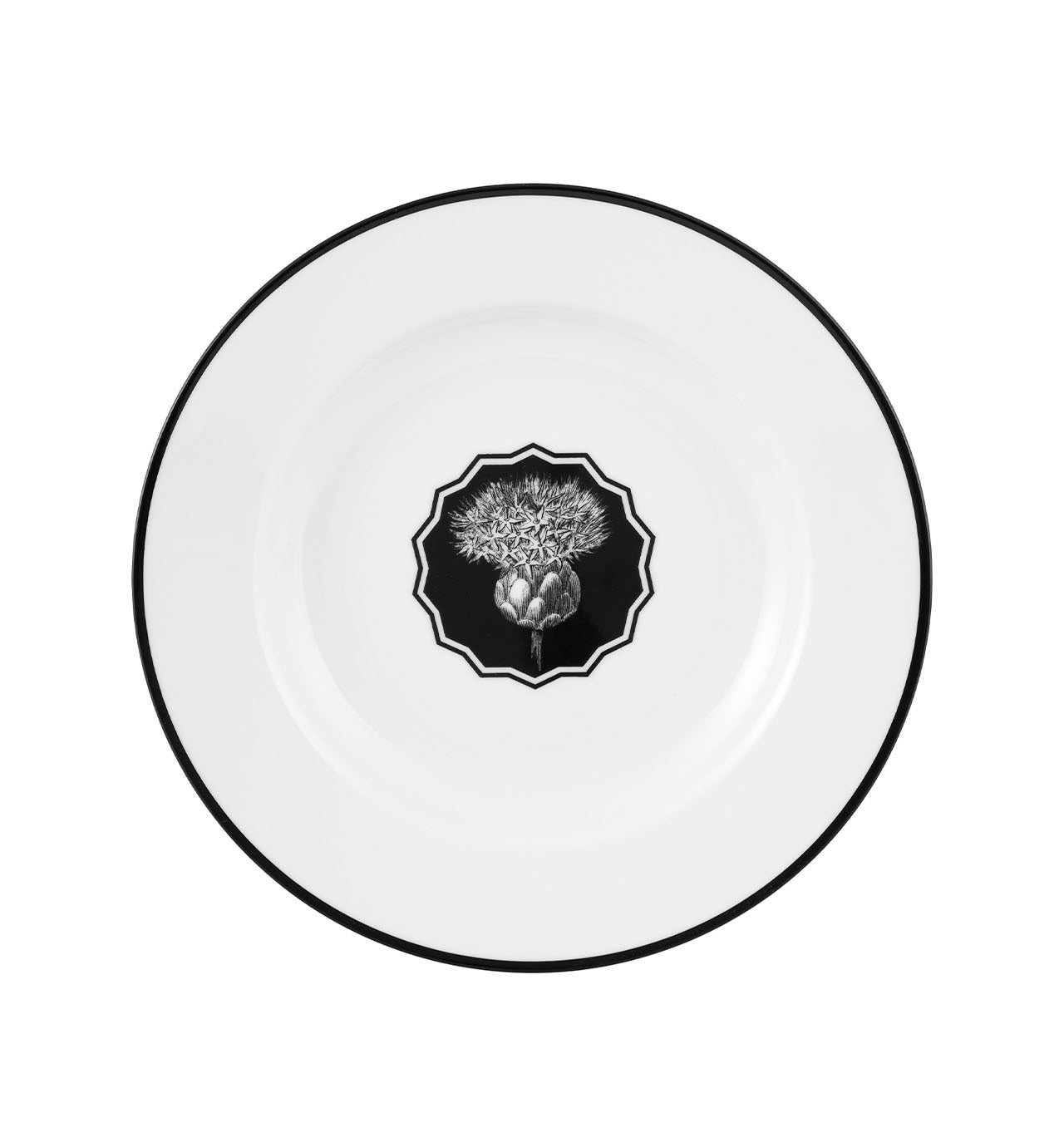 An image of Vista Alegre Christian Lacroix Herbariae Collection Soup Plate