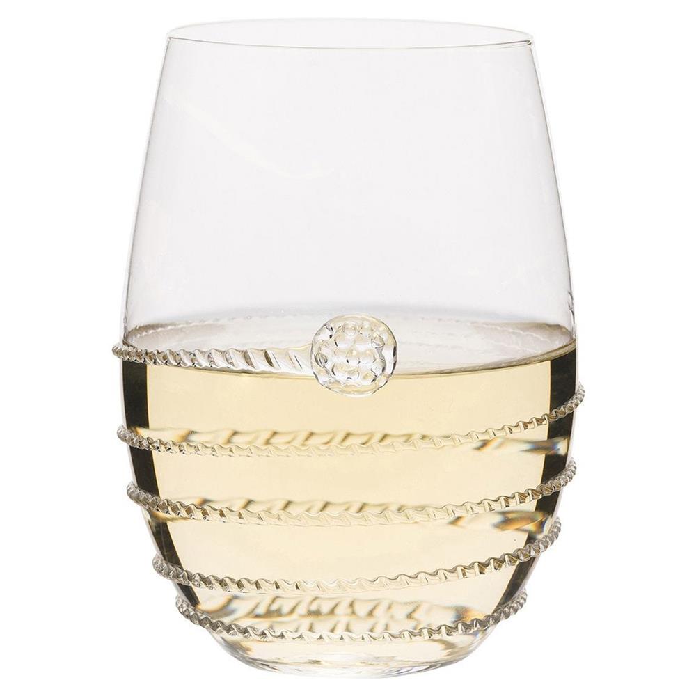 An image of Juliska Amalia Stemless White Wine Glass