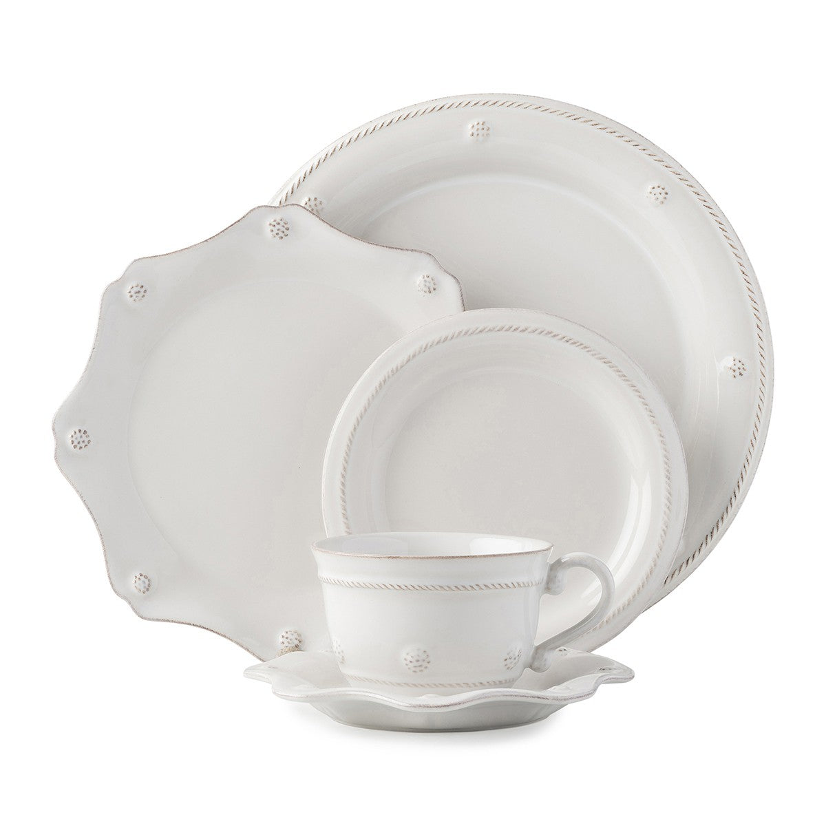 Juliska Berry & Thread Whitewash 5-Piece Setting