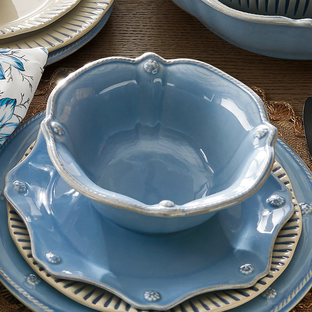 An image of Juliska Berry & Thread Cereal/Ice Cream Bowl