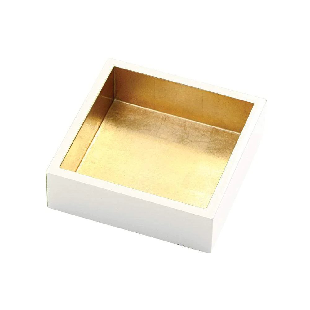 An image of Caspari Lacquered Cocktail Napkins Holder