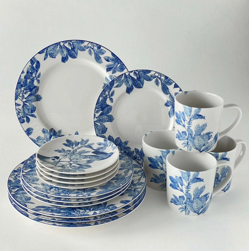 An image of Caskata Arbor Blue Wide Mug