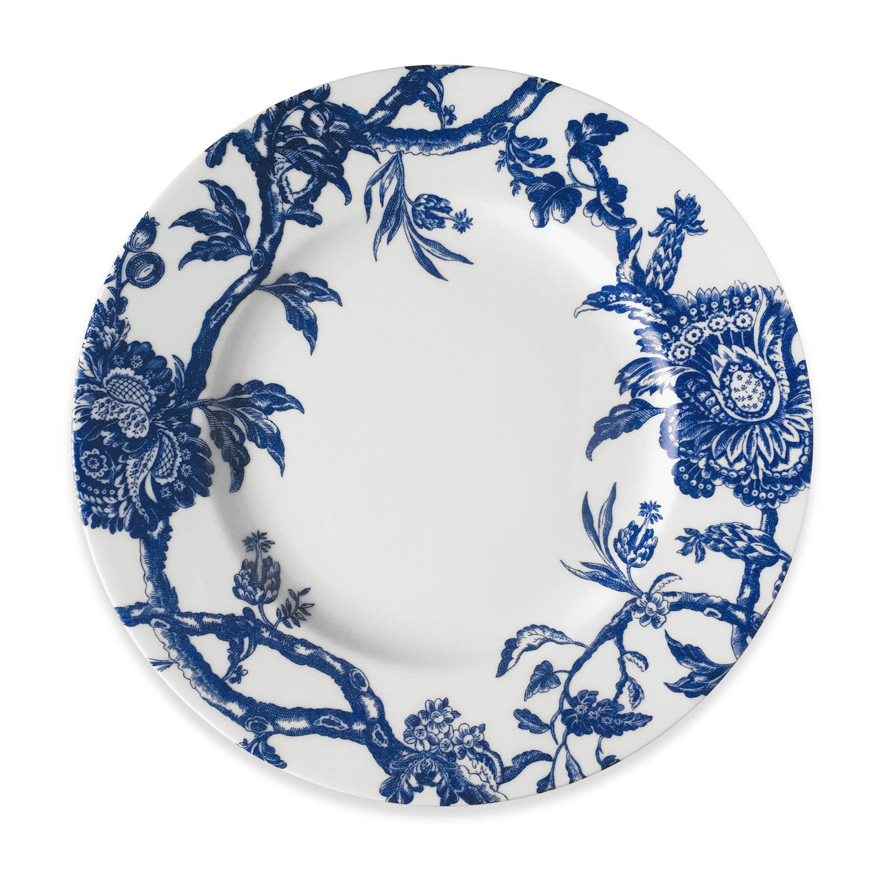 An image of Caskata Arcadia Blue Rimmed Dinner