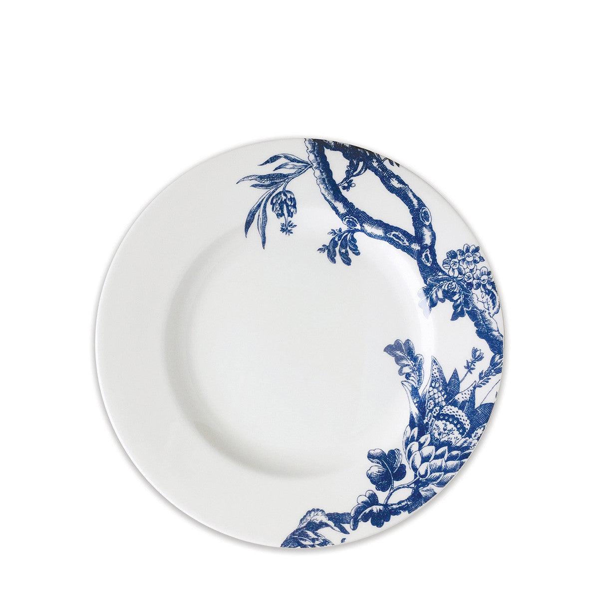 An image of Caskata Arcadia Blue Rimmed Salad