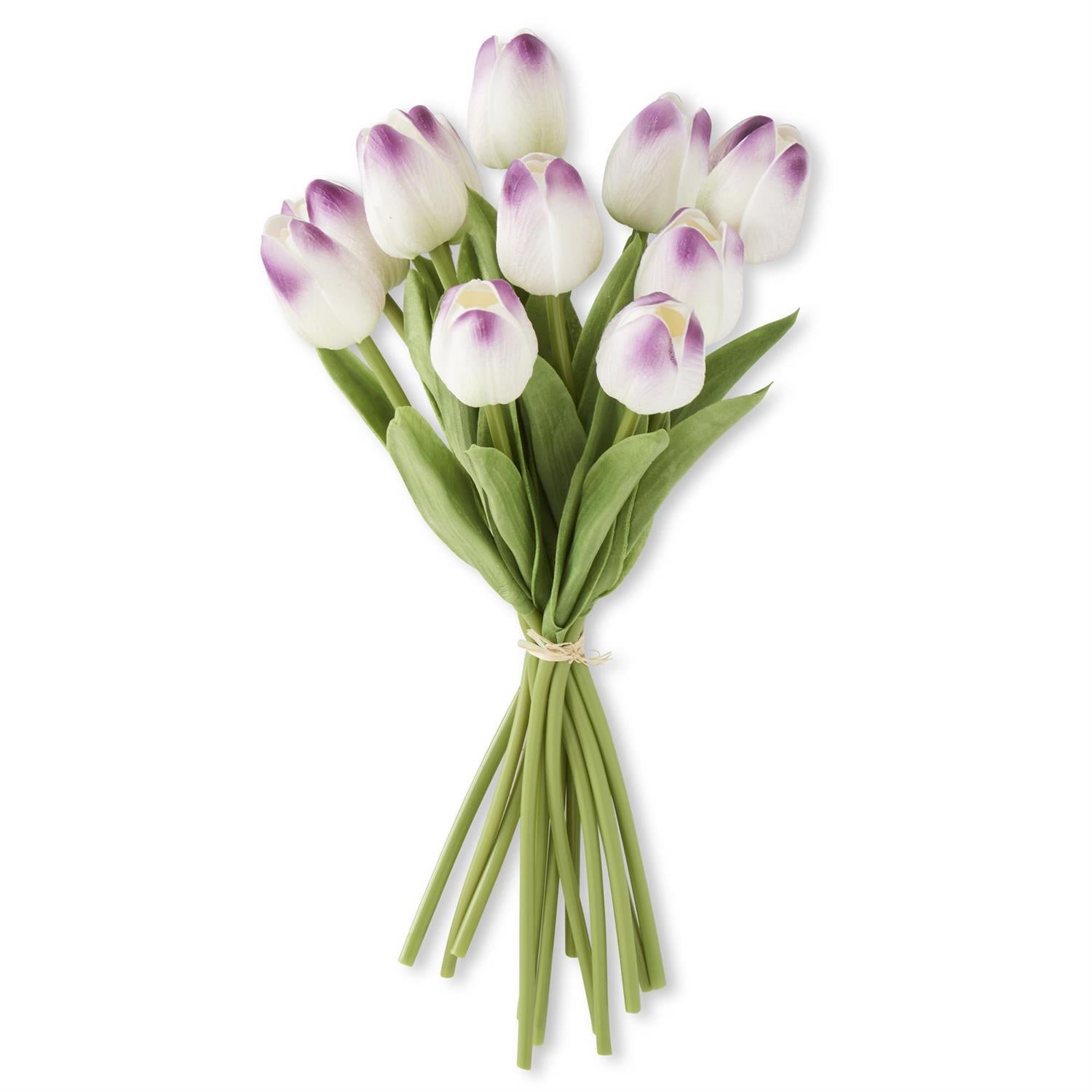 K&K Real Touch Mini Tulip Bundle (12 stems)