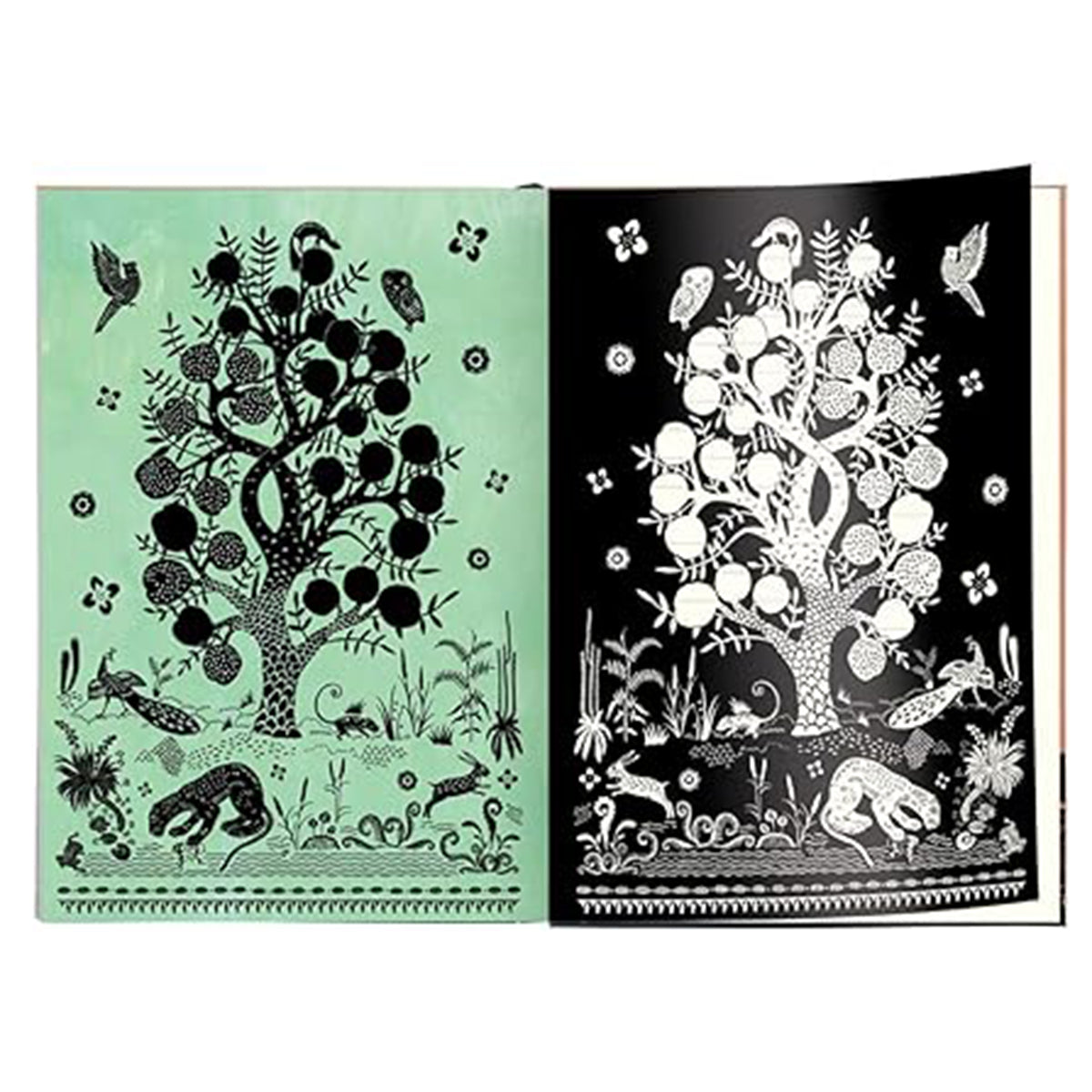 An image of Hachette Christian Lacroix Bois Paradis A5 Notebook