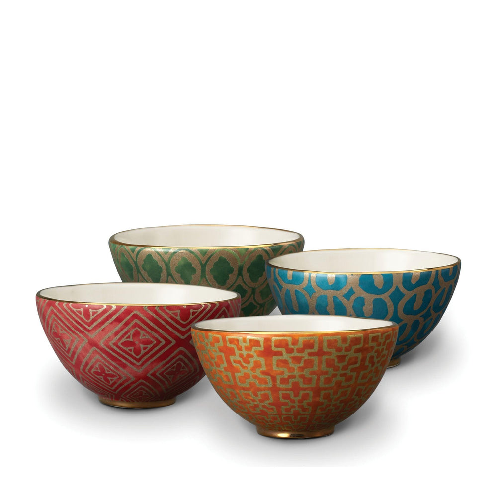 An image of L'Objet Fortuny Assorted Cereal Bowls - Set of 4