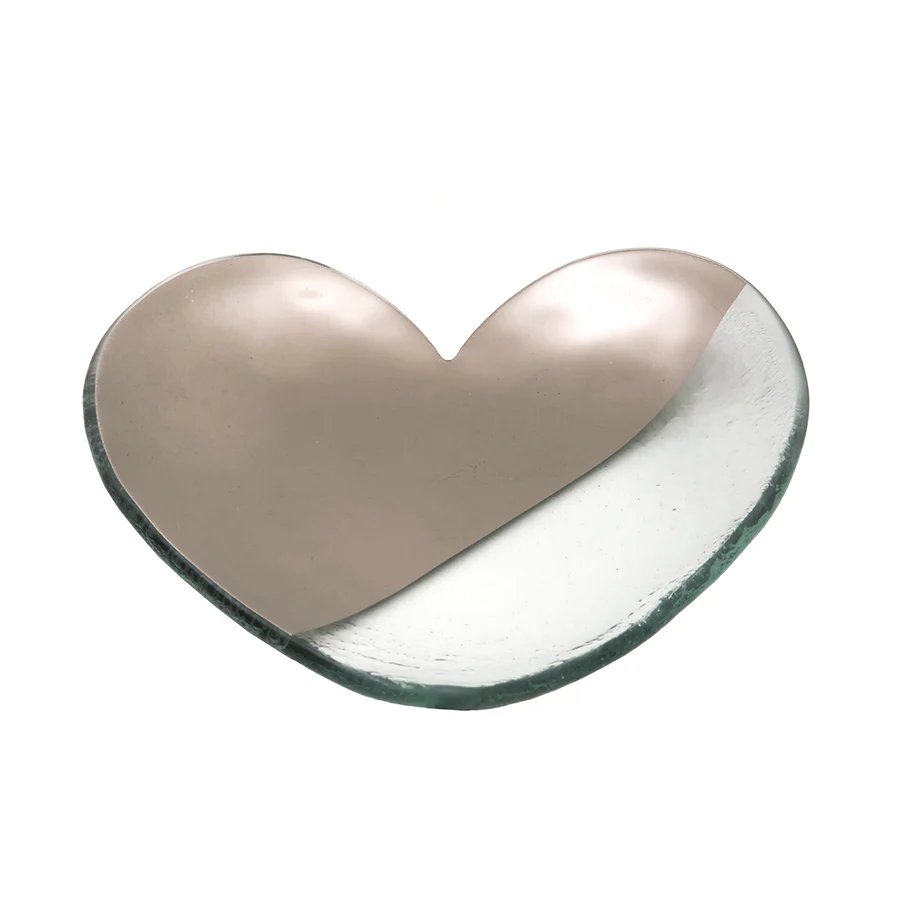 Annieglass Mod 7" Heart Plate