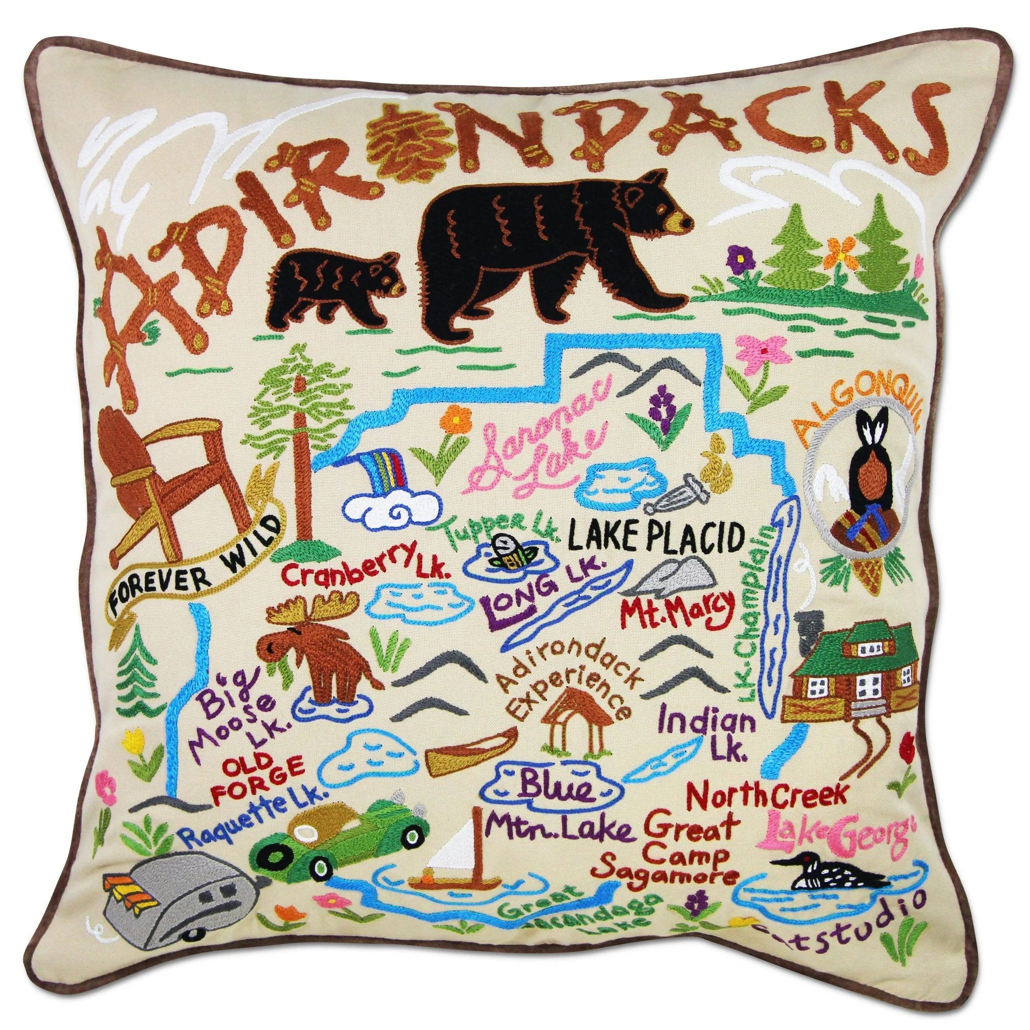 Catstudio Adirondacks Decorative Pillow
