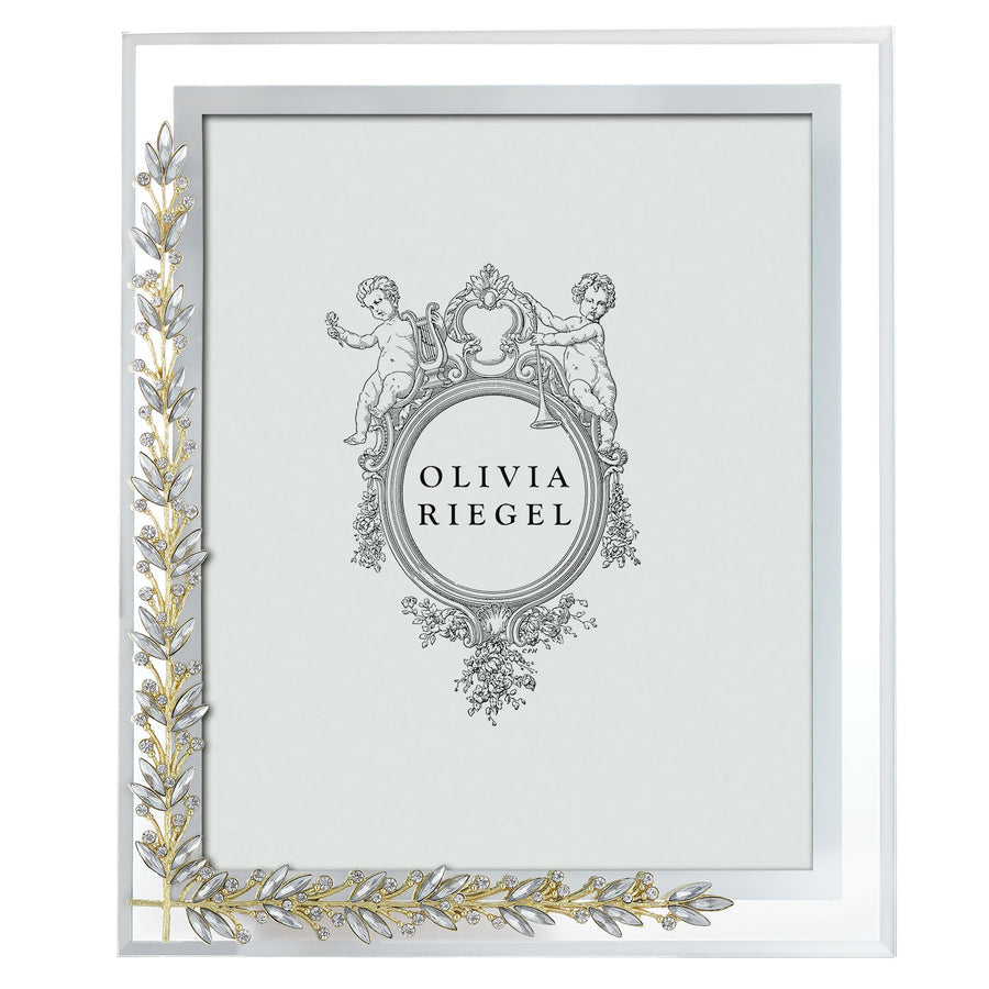 An image of Olivia Riegel Gold & Silver Laurel Frame