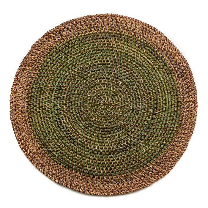 Deborah Rhodes Shaded Rattan Placemat - Set of 4