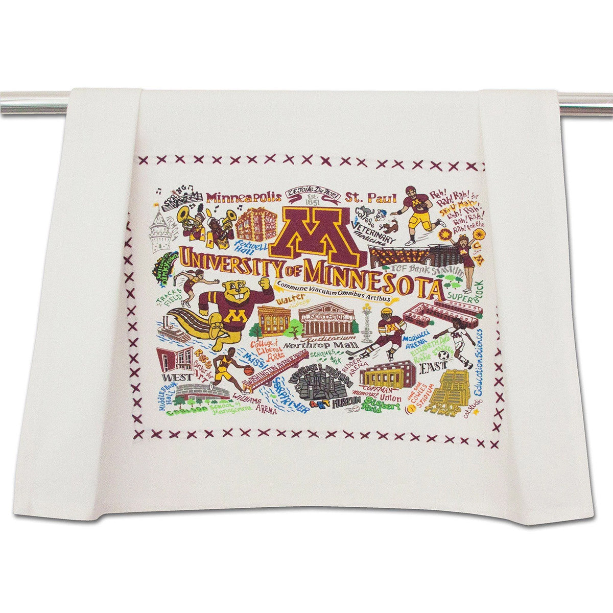 Catstudio University of Minnesota Dish Towel