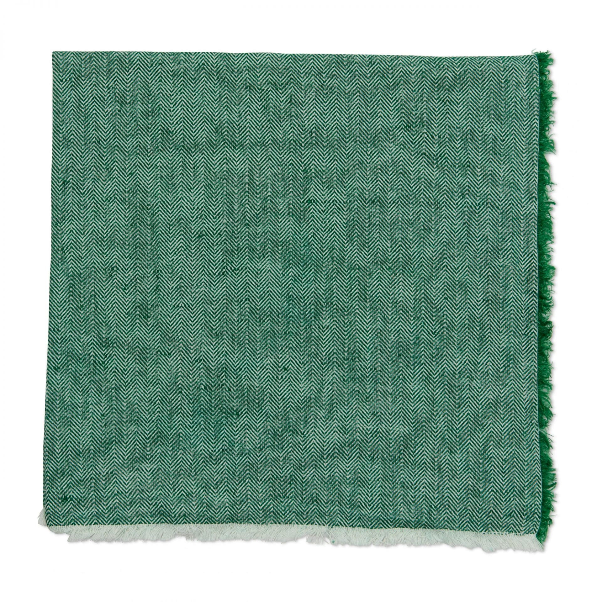 Deborah Rhodes Herringbone Fringe Napkin - Set of 4