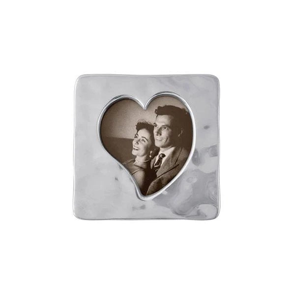 Mariposa Open Heart Square Frame