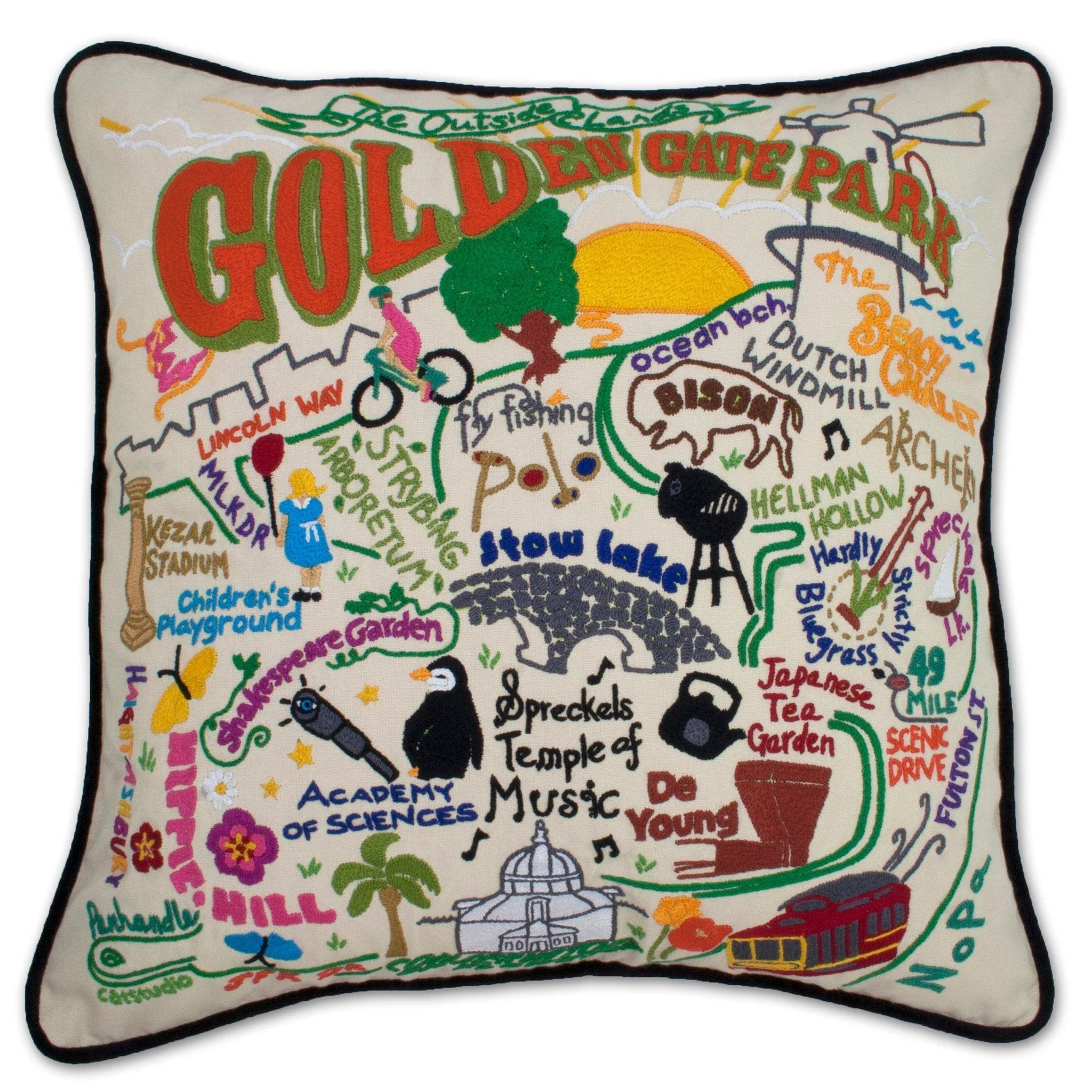 Catstudio Golden Gate Park Pillow