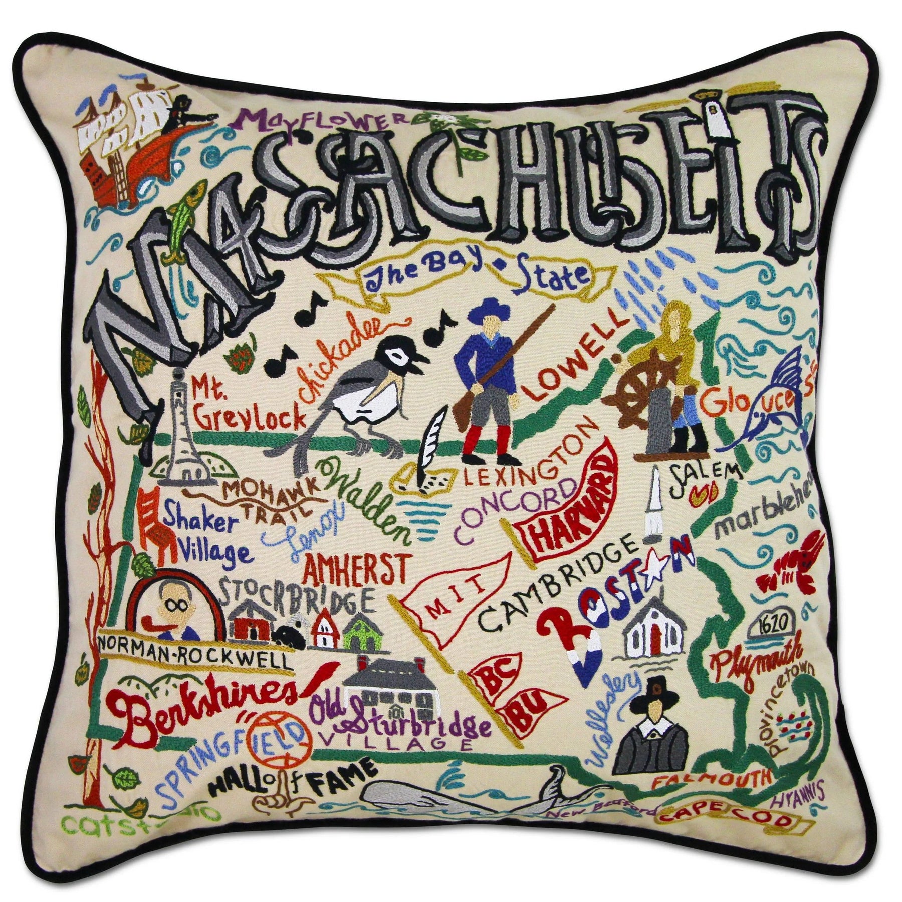 An image of Catstudio Massachusetts Pillow