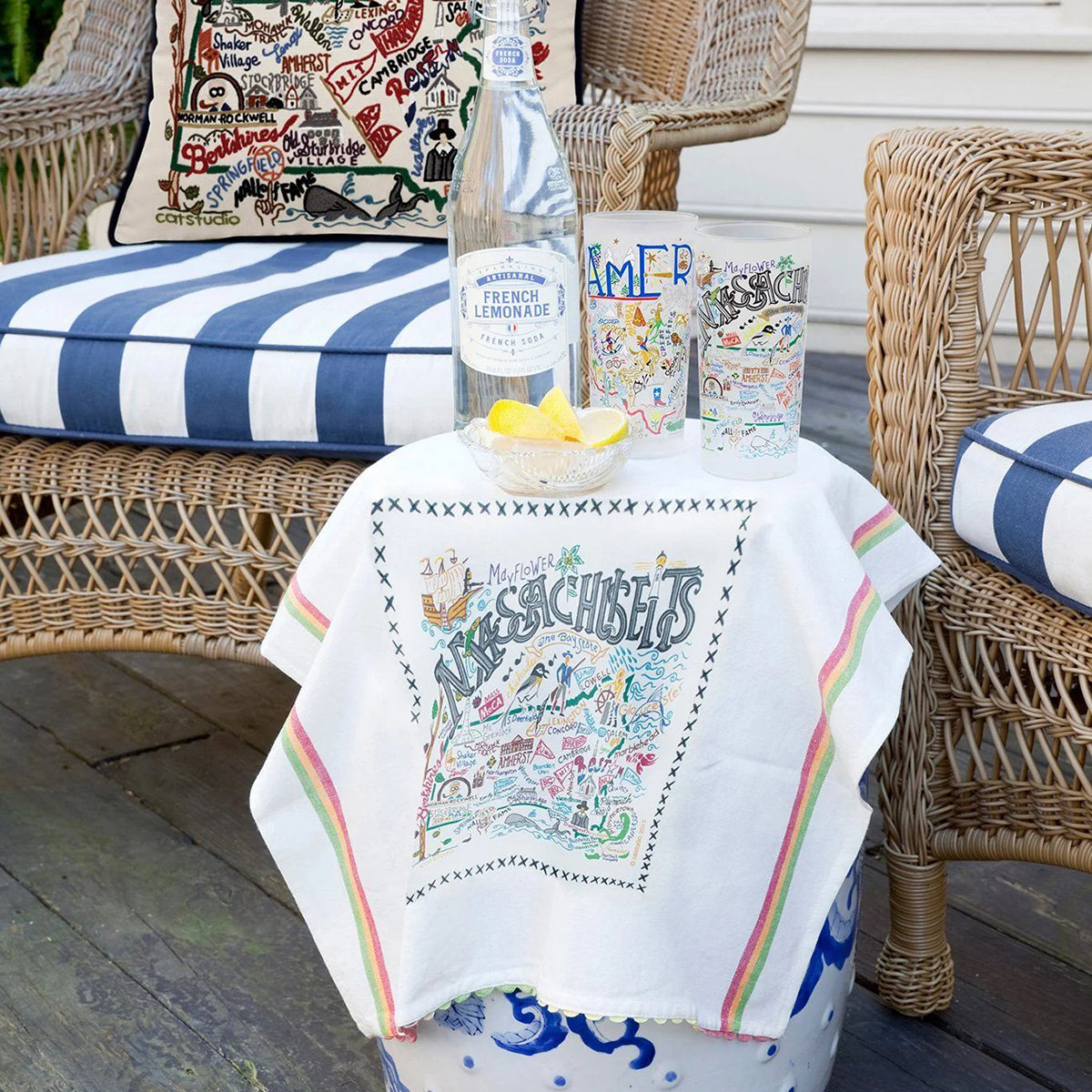 An image of Catstudio Massachusetts Pillow