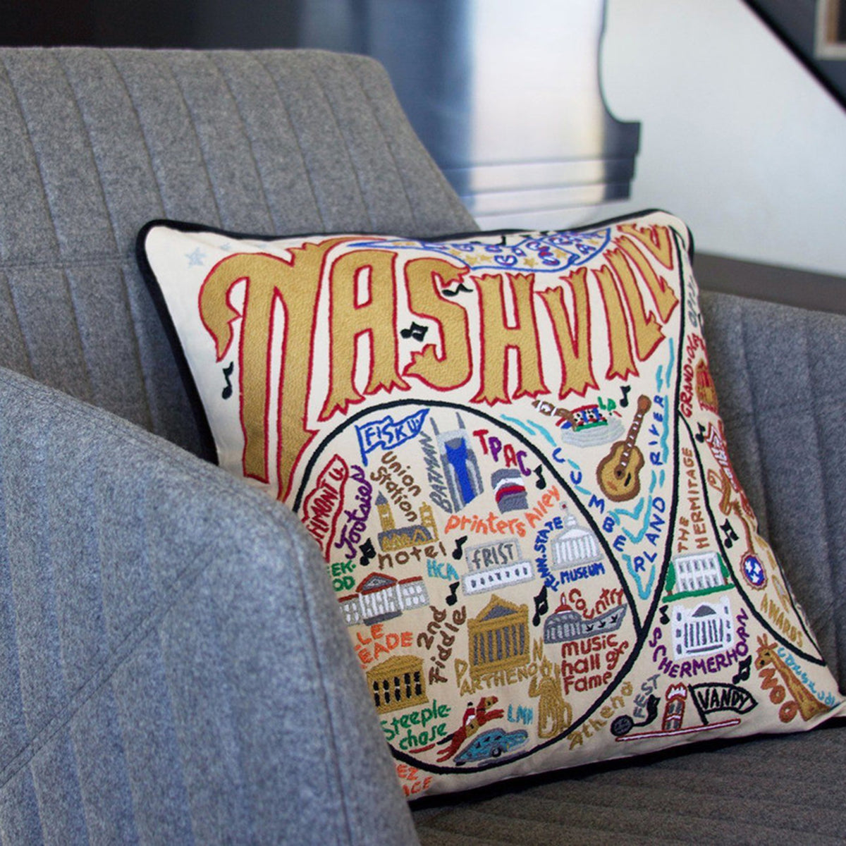 An image of Catstudio Nashville Pillow