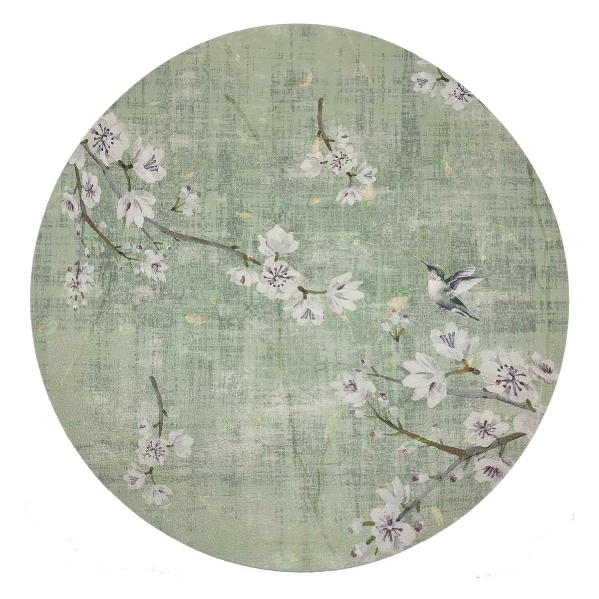 Nicolette Mayer Blossom Fantasia Round Pebble Placemat