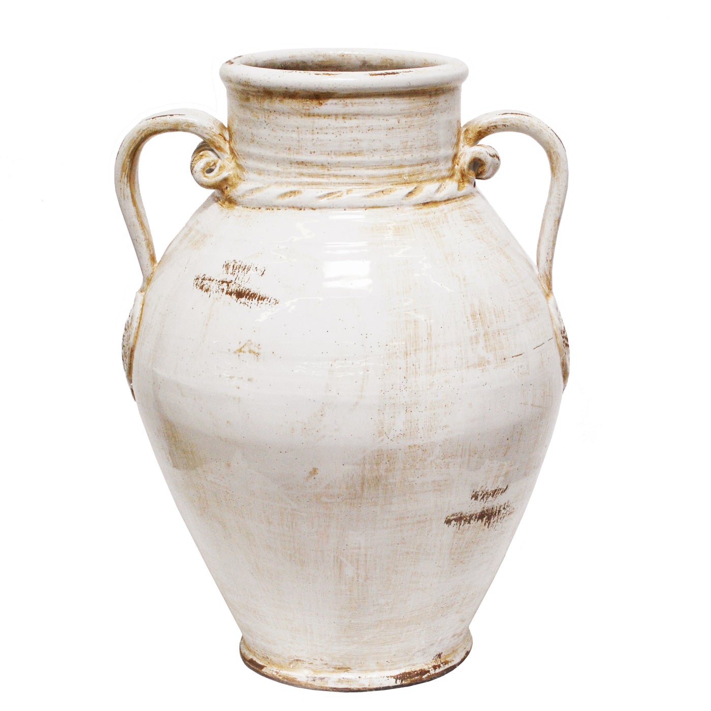 Winward Roman Jar - White