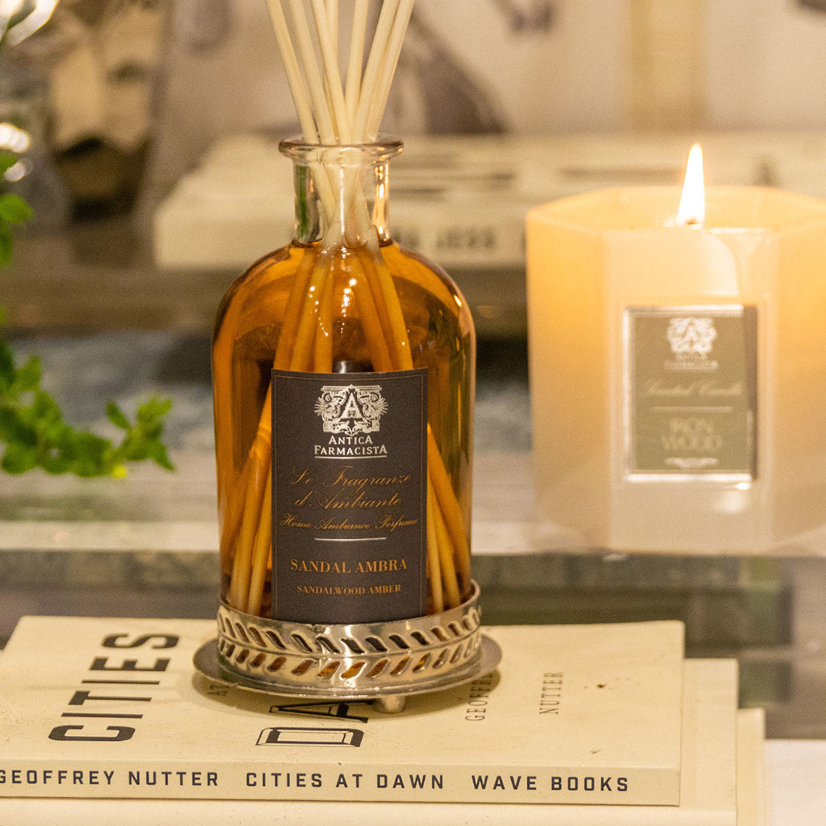 An image of Antica Farmacista Sandalwood Amber Reed Diffuser 8.5 fl oz