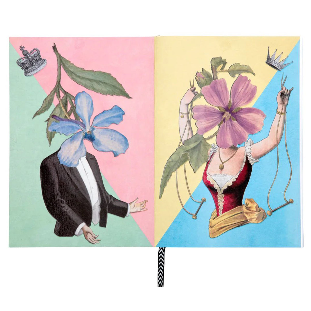 An image of Hachette Christian Lacroix A5 Poker Face Notebook