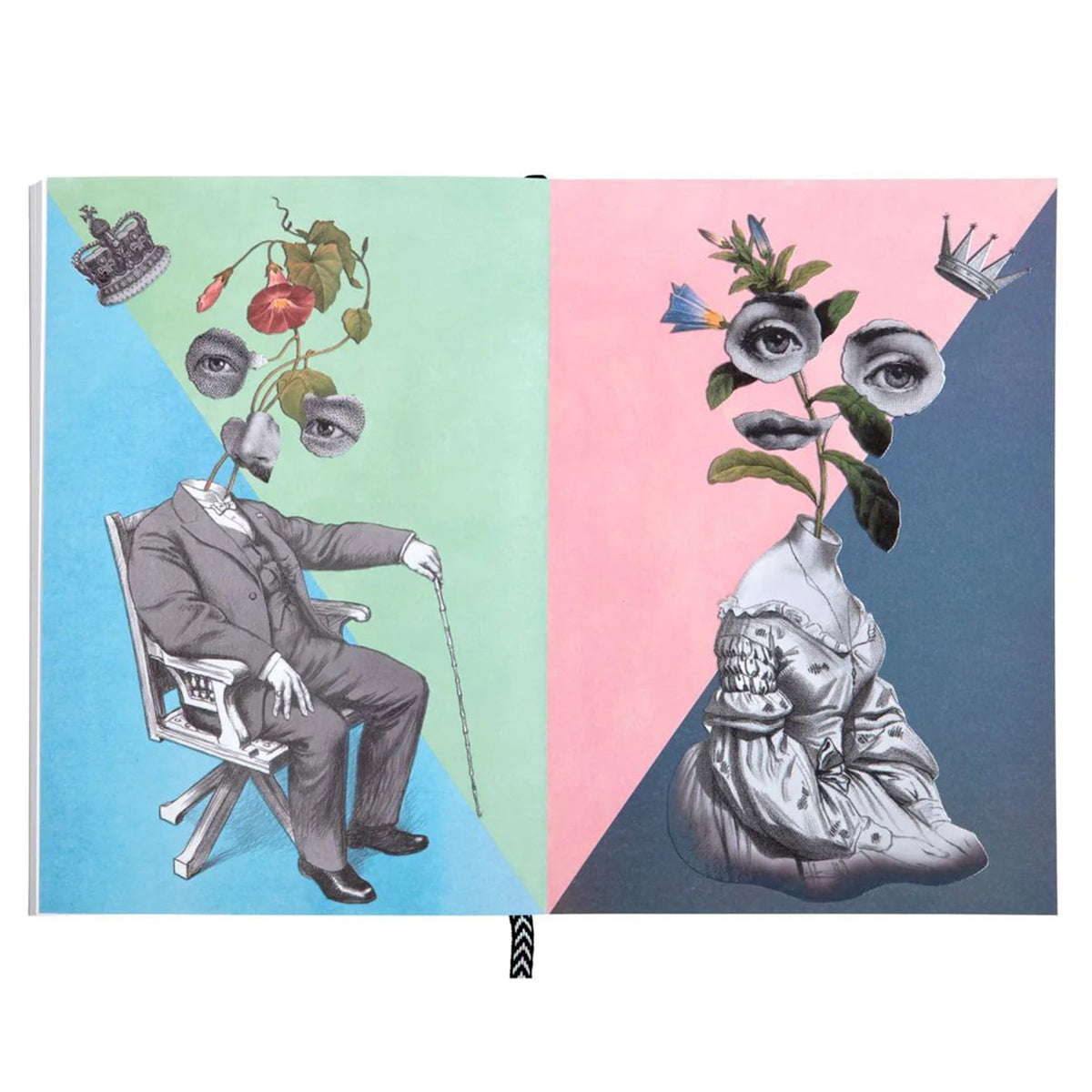 An image of Hachette Christian Lacroix A5 Poker Face Notebook