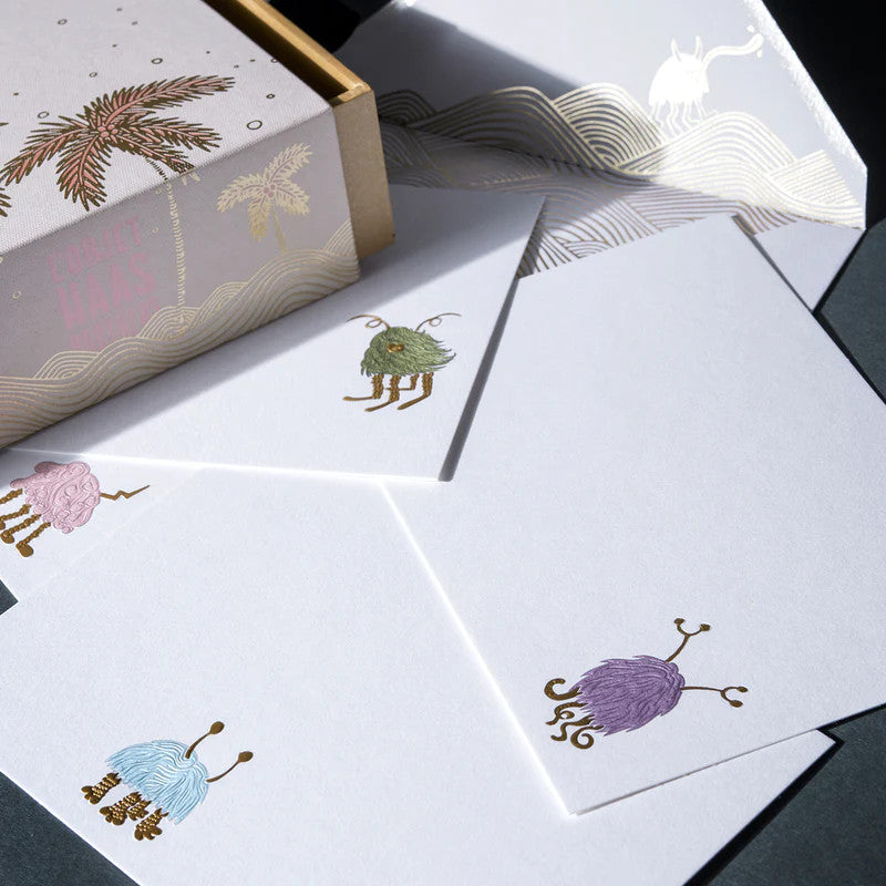 An image of L'Objet Haas Brothers Collection Stationery Box - Set of 12