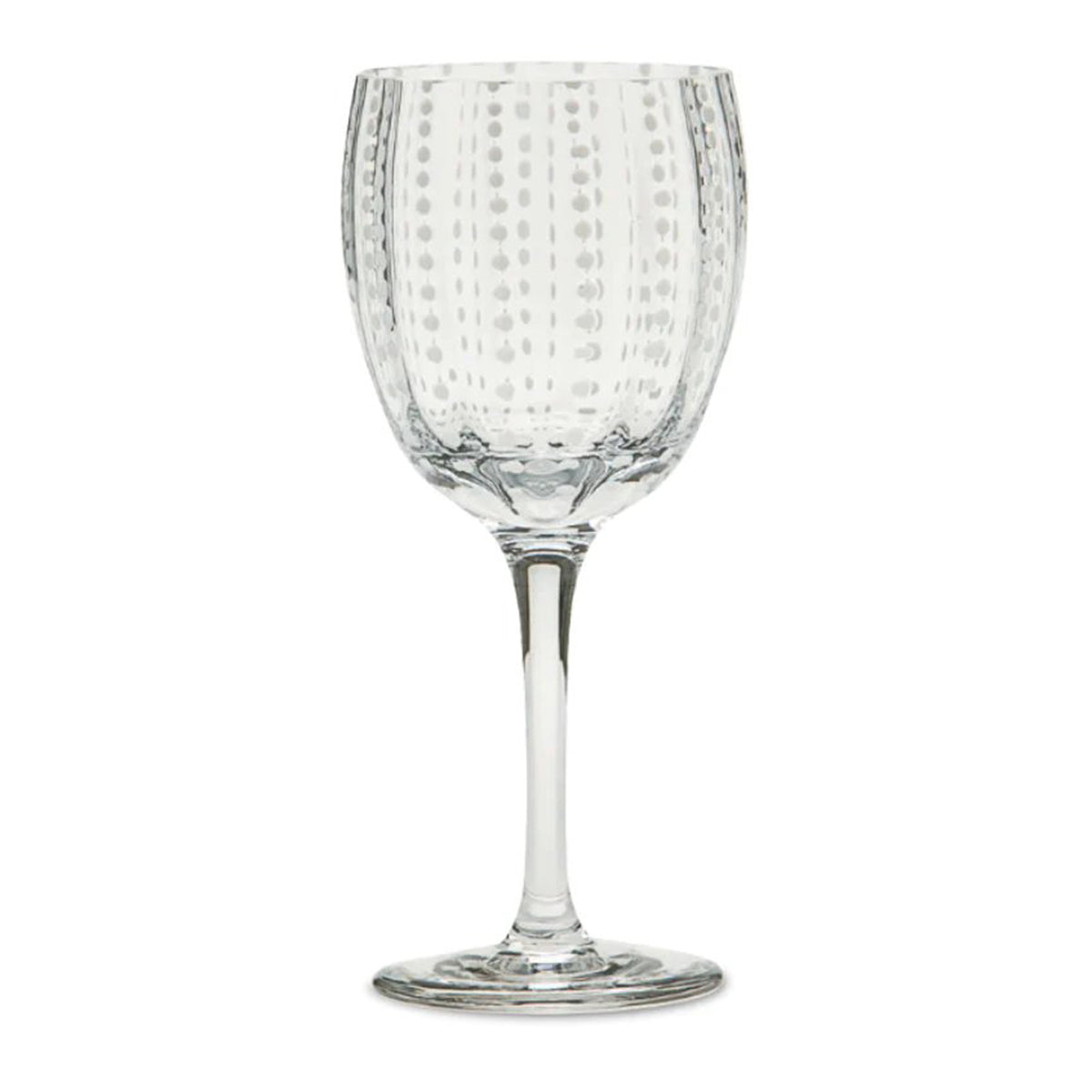 Zafferano America Perle Wine Goblet - Set of 2