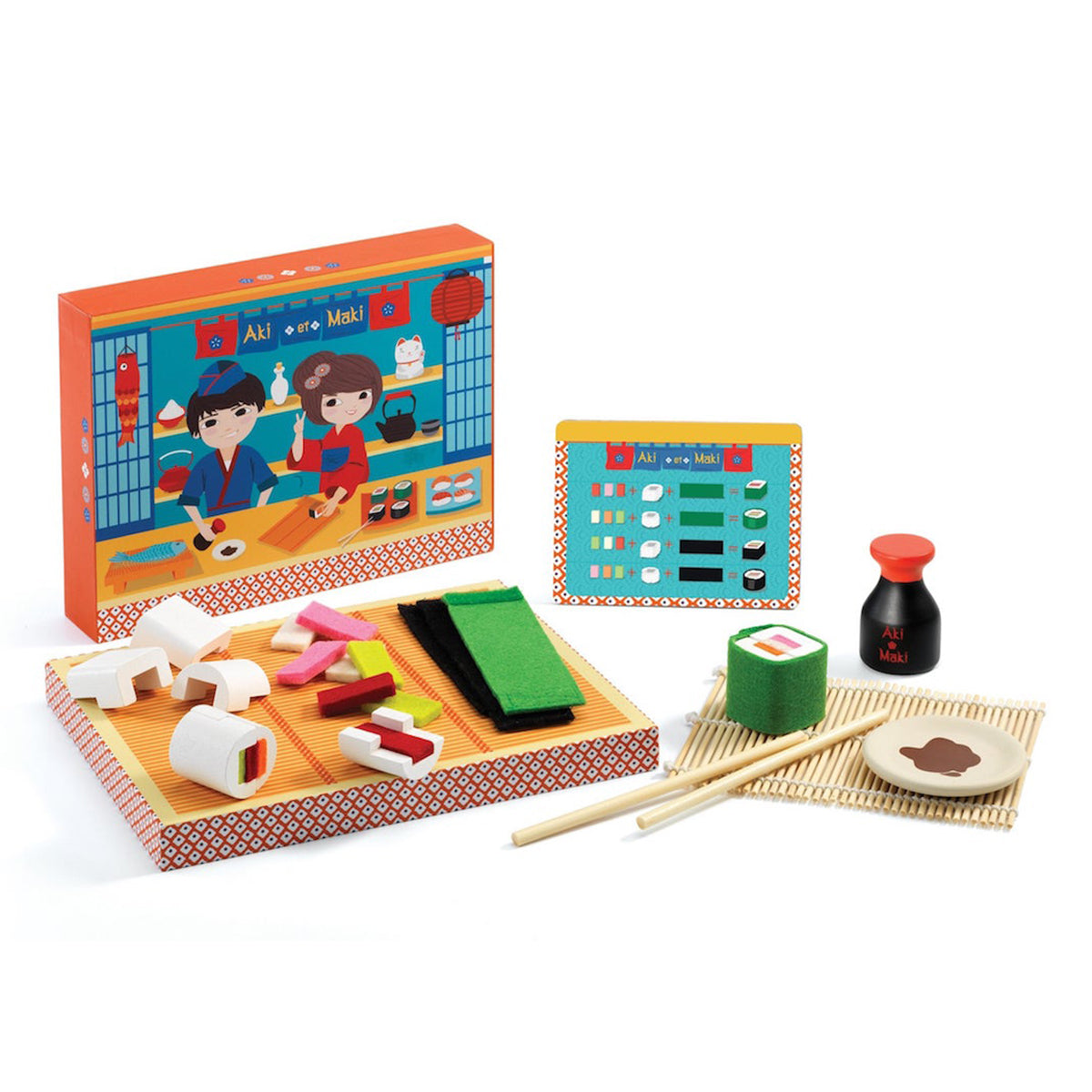 Djeco Role Play Aki & Maki Sushi Box