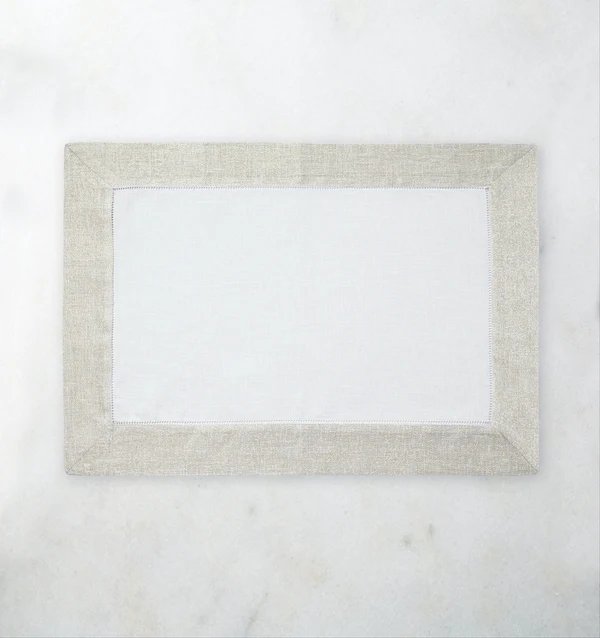 An image of Sferra Filetto Placemats - Set of 4