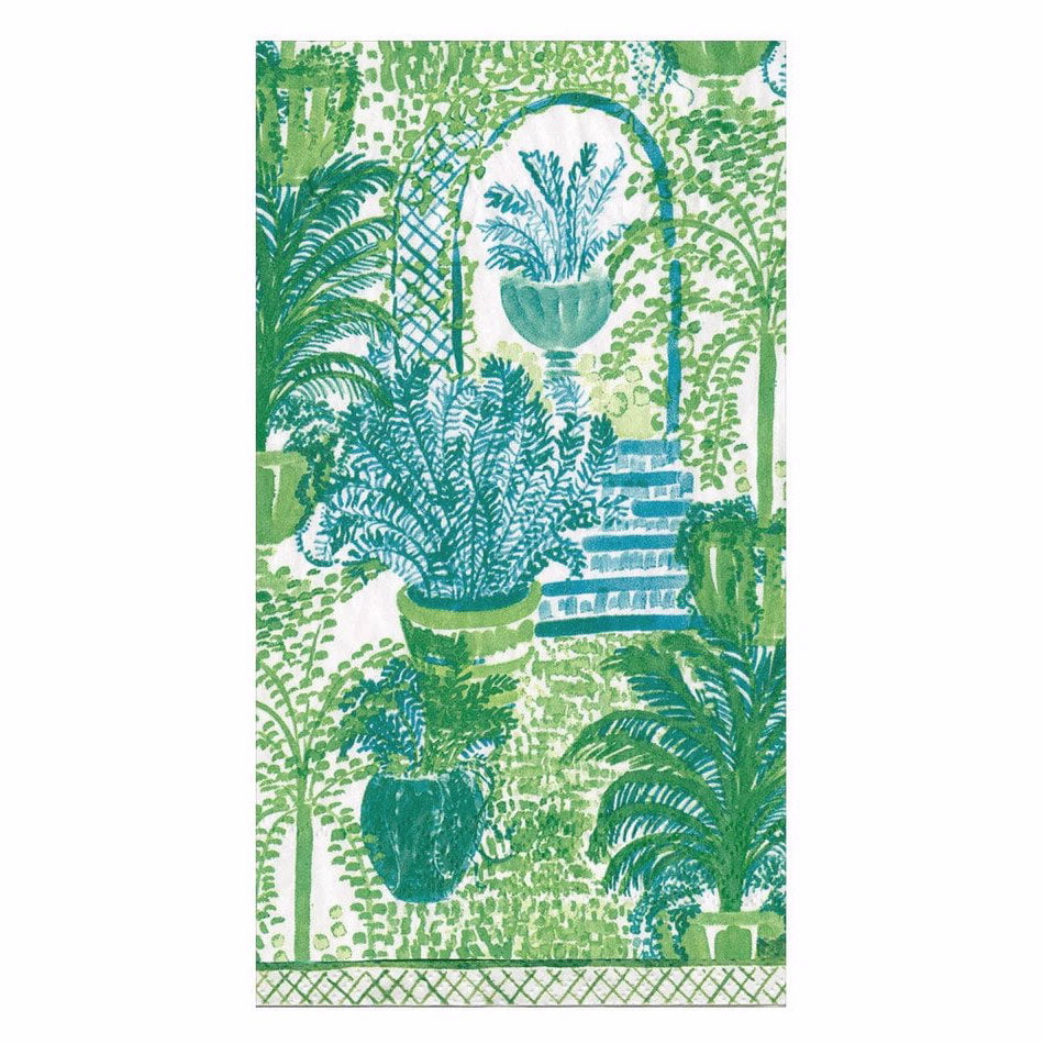 Caspari Garden Arbors Guest Towels