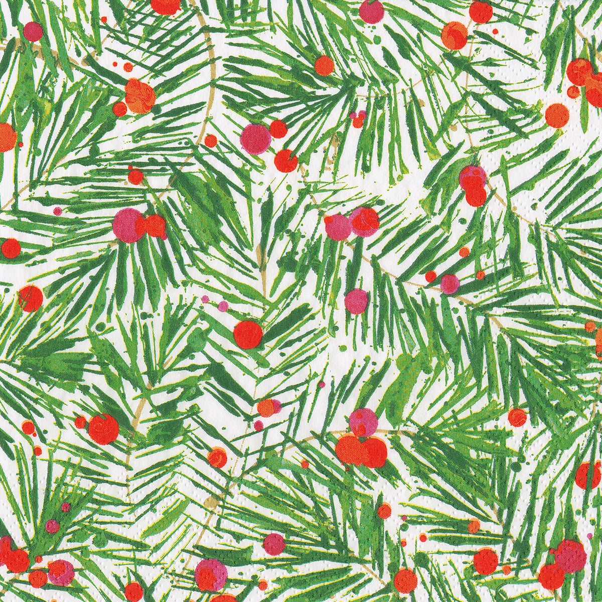 Caspari Modern Pine Luncheon Napkins