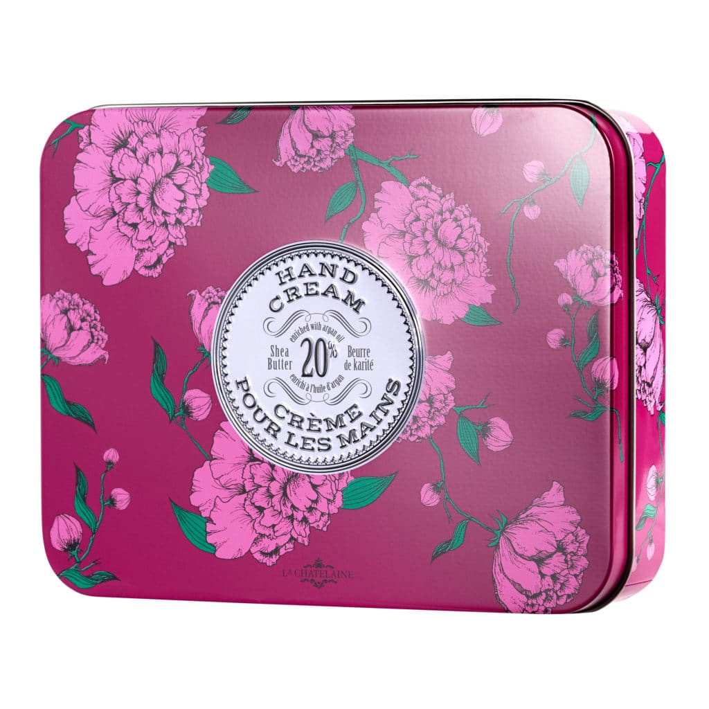 An image of La Chatelaine Hand Cream Trio Gift Set - Cherry Almond, Wild Fig, Gardenia