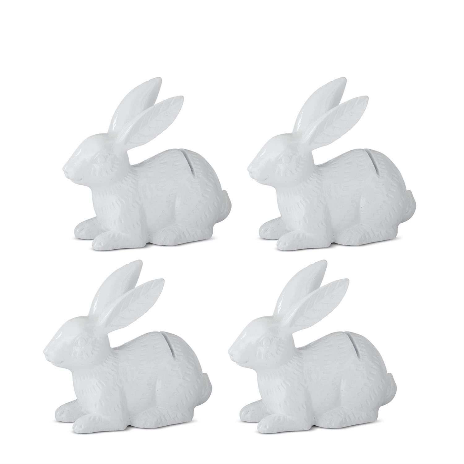 An image of K & K Easter Bunny Place Card Holders - Set of 4