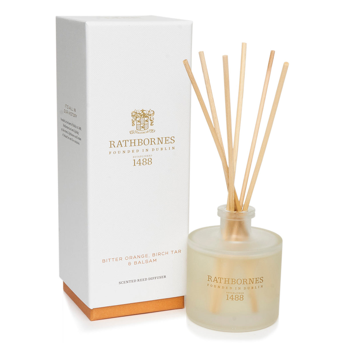 John Rathbornes Bitter Orange and Balsam Reed Diffuser 6.7 fl oz