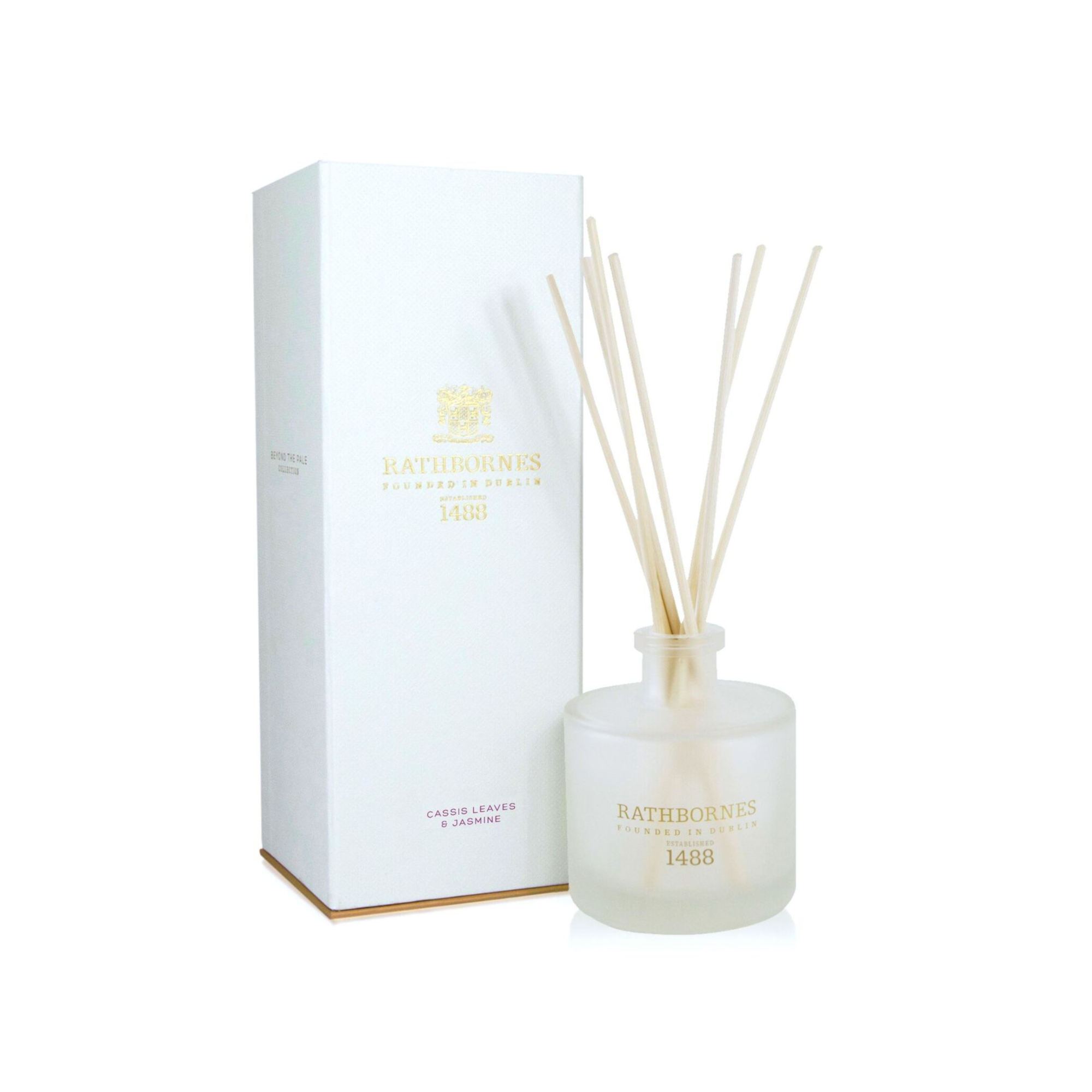 John Rathbornes Cassis Leaves and Jasmine Reed Diffuser 6.7 fl oz