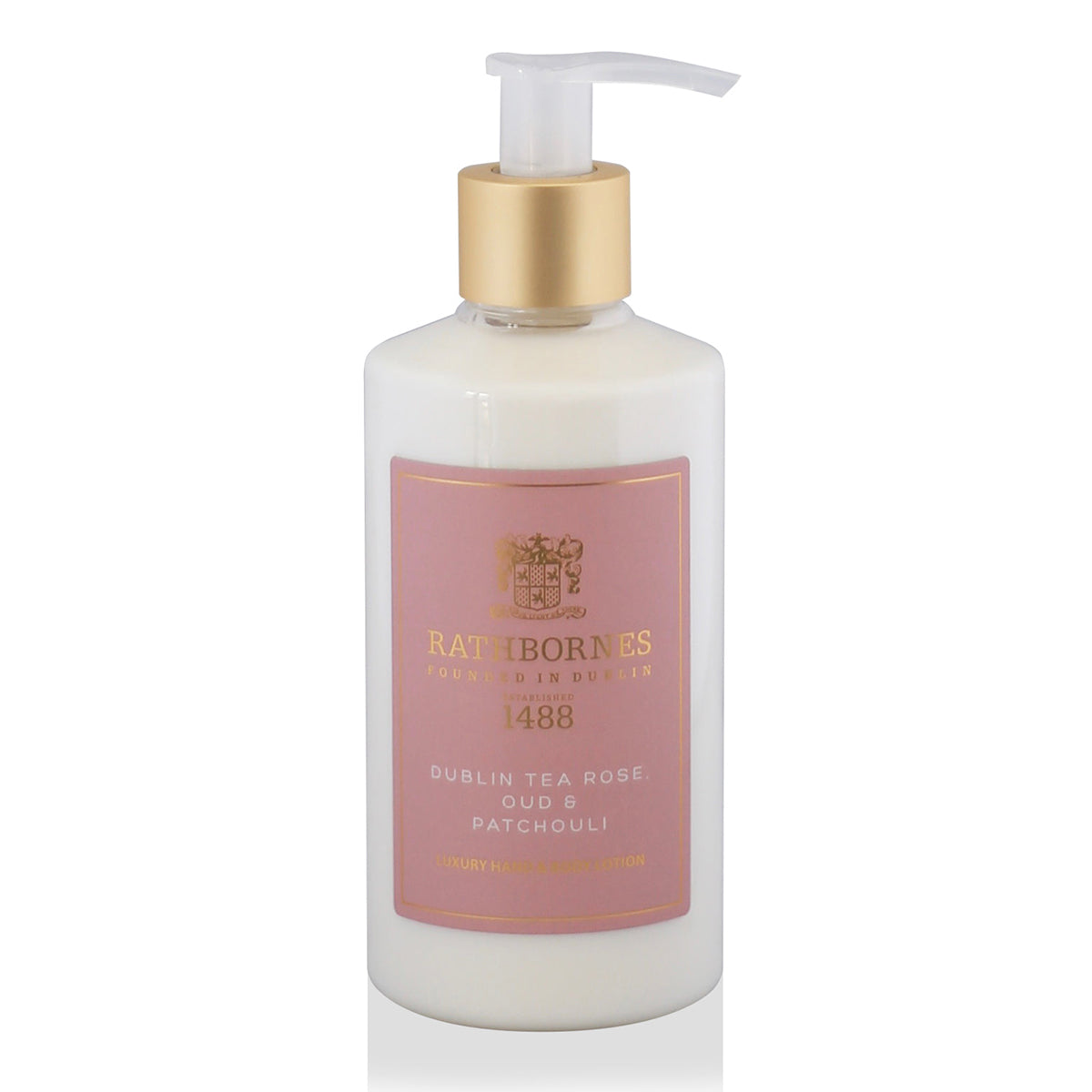 John Rathbornes Dublin Tea Rose Body & Hand Lotion 8.45 fl oz