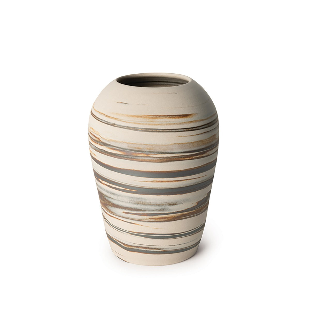 An image of Simon Pearce Beachstone Classic Vase - Sand